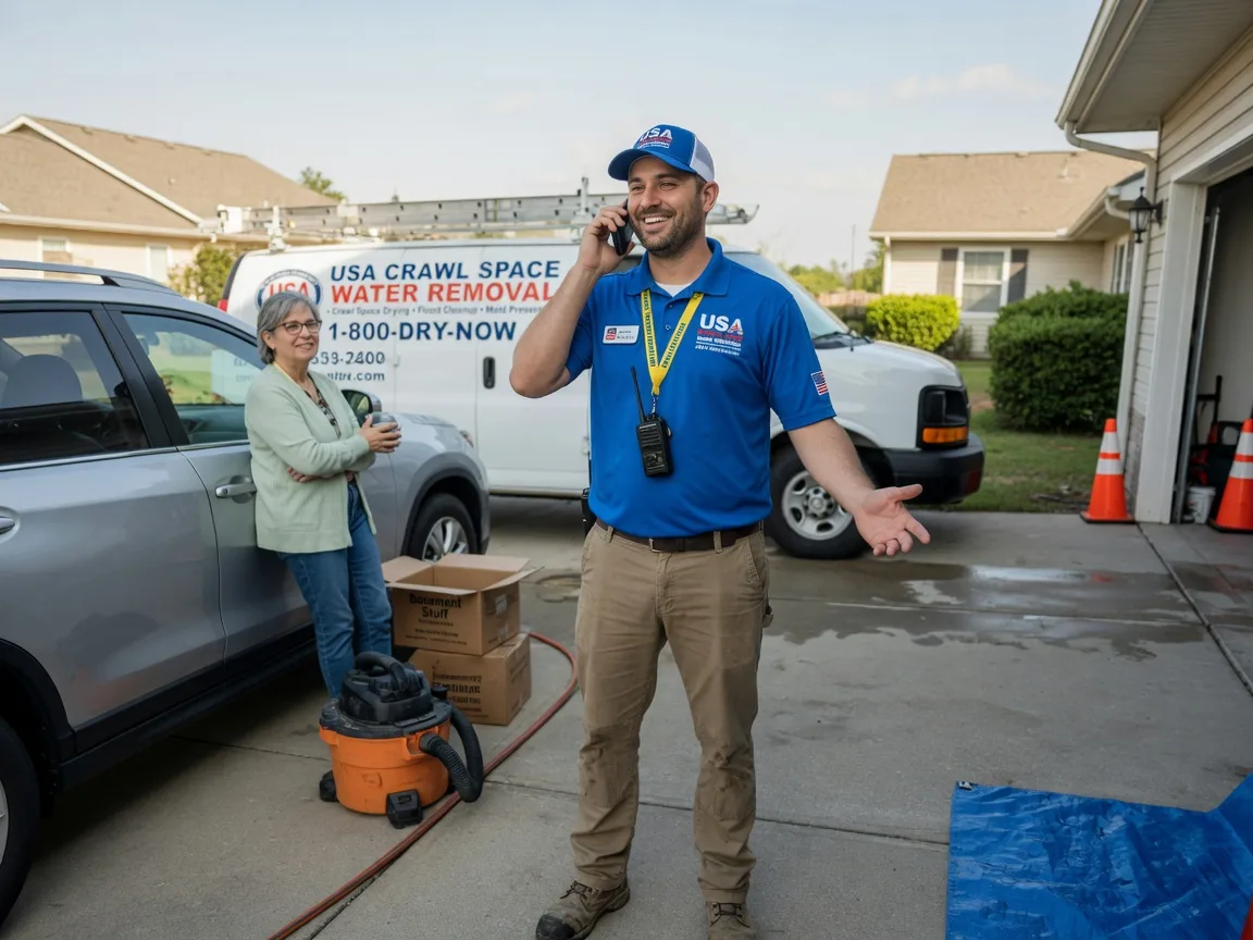 Crawl Space Water Removal Arlington, VA FAQs